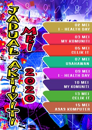 JADUAL AKTIVITI MEI 20