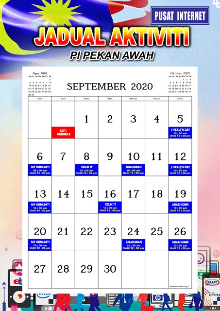 JADUAL AKTIVITI PI SEP20